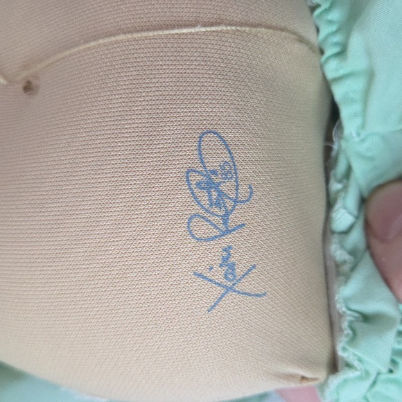 Cabbage Patch Kid Doll Vintage 1985 Original Outfit One Tooth Redhead Blue Eyes - Picture 13 of 13